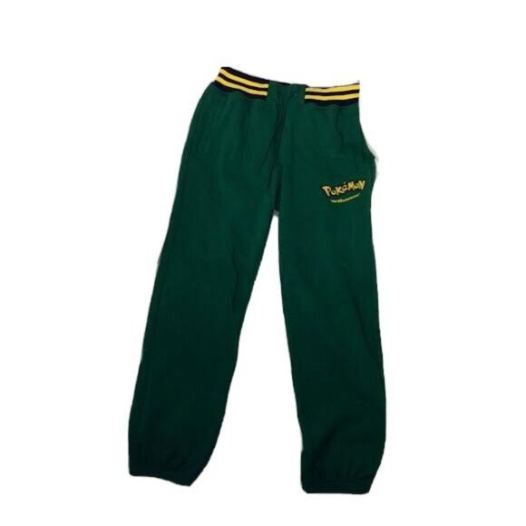 The Hundreds X Pokemon Green Fleece Sweatpants large mens